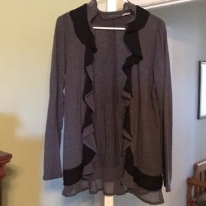 Cute ruffles cardigan